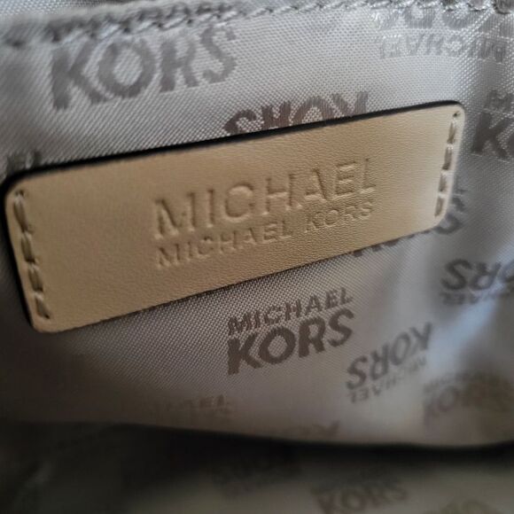 Michael Kors Brown and Tan Satchel Structured Elegance - Picture 5 of 5